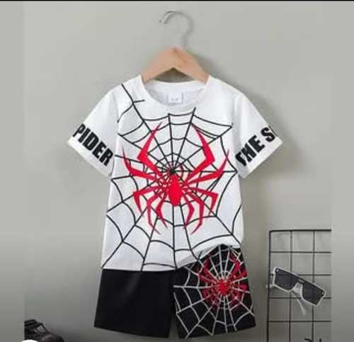 Boys T-Shirt & Shorts Set - Spider Web